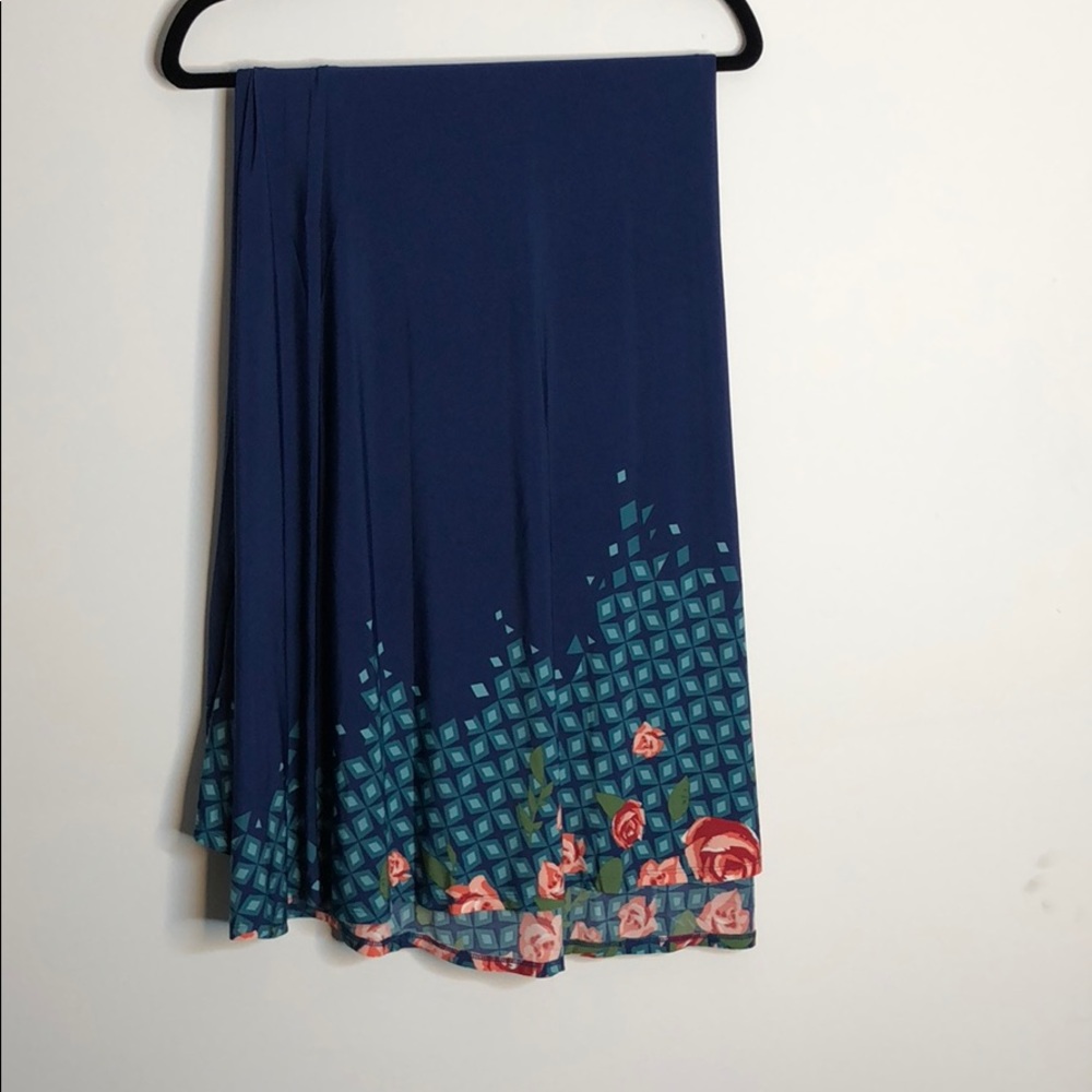Lularoe Maxi Skirt 2xl Dipped